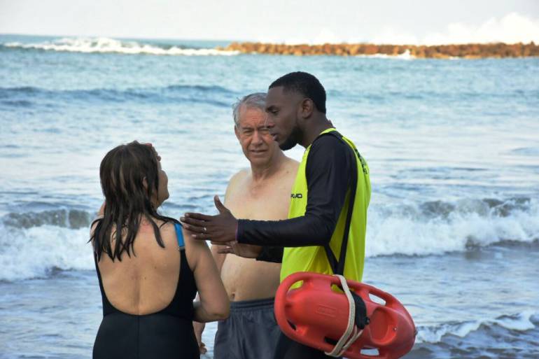 30 personas rescatadas en las playas de Cartagena el domingo de Ramos: 30 personas rescatadas en las playas de Cartagena el domingo de Ramos