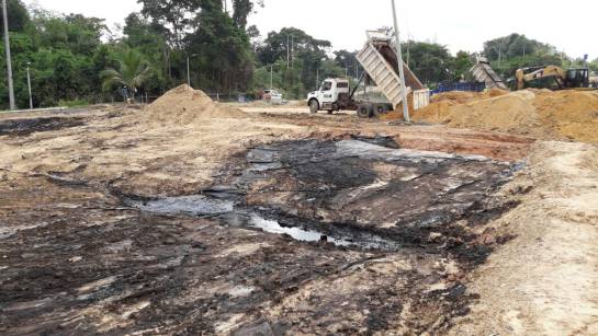 BARRANCABERMEJA ECOPETROL CONTAMINACIÓN: Video: Hubo inadecuada disposición final de residuos de la Lizama BARRANCABERMEJA ECOPETROL CONTAMINACIÓN: Video: Hubo inadecuada disposición final de residuos de la Lizama