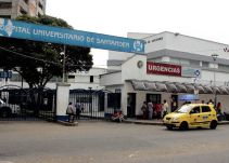Mujer fue brutalmente agredida por su esposo en Santander
