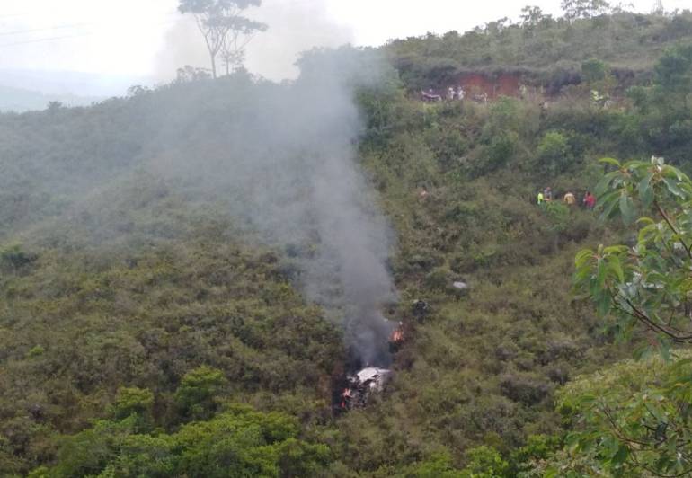 Accidente Jamundi: Volcamiento de vehículo deja un muerto y dos más heridos en Jamundi