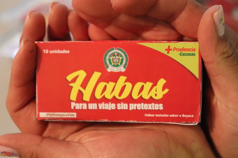 Habas: los ‘Chicles Boyacenses’ que causan sensación en vías de Boyacá