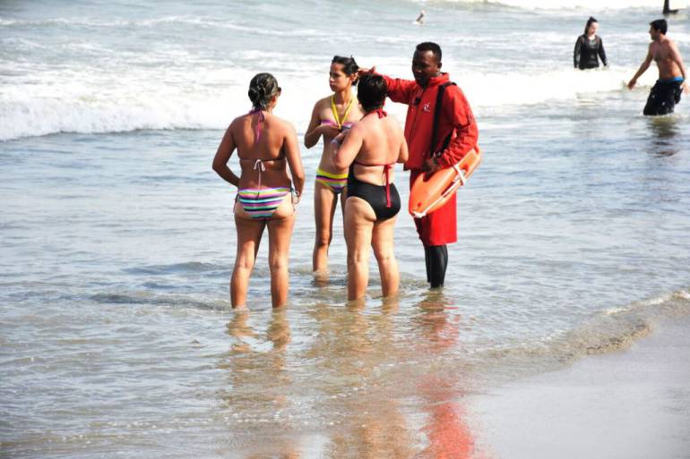 Cero ahogados y 50 rescates durante la Semana Santa en Cartagena: Cero ahogados y 50 rescates durante la Semana Santa en Cartagena