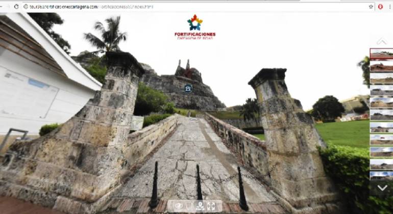 Conoce el Castillo de San Felipe a través del APP Tour 360°: Conoce el Castillo de San Felipe a través del APP Tour 360°