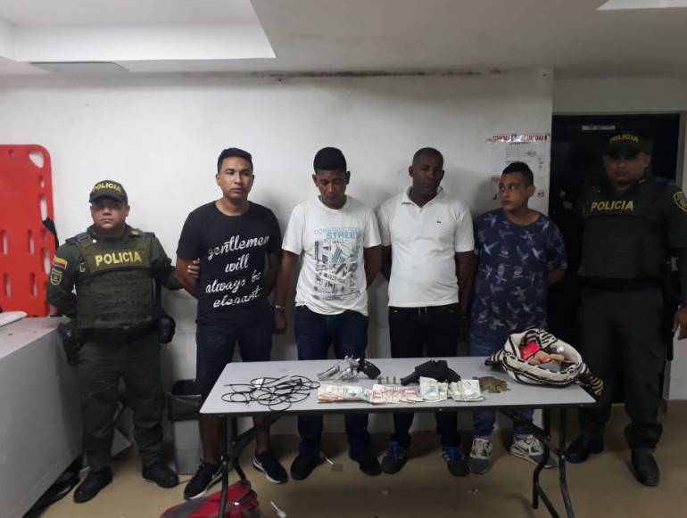 Intentaron disimular atraco saludando a Policías en Barranquilla