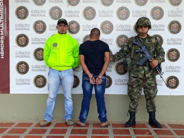 Capturan a uno de los responsables de desplazamientos en el Bajo Cauca