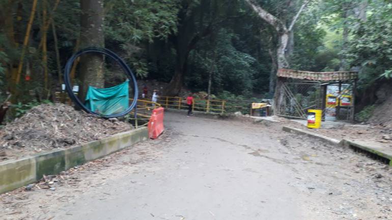 No hay recursos para terminar la vía al Cerro del Santísimo: No hay recursos para terminar la vía al Cerro del Santísimo