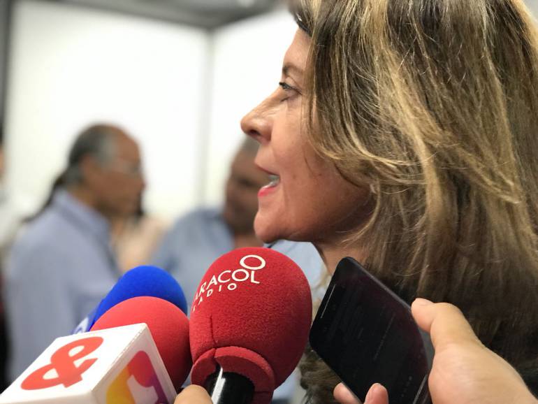 Política, elecciones presidenciales Colombia: Partido conservador lo están "dividiendo y estrujando": Marta Lucía Ramírez