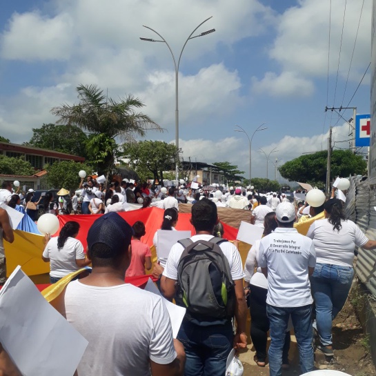 Marcha en Tibú Marcha en Tibú
