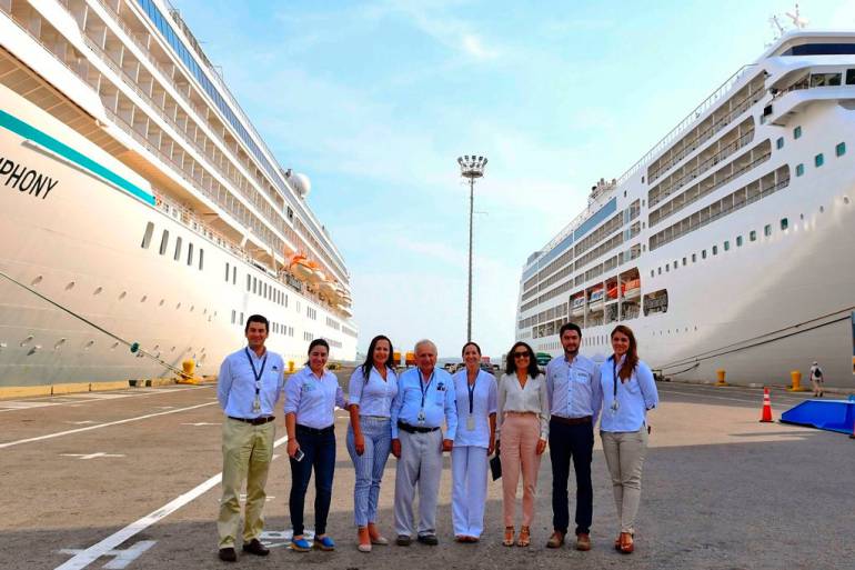 Cruceros en Cartagena: Cuatro cruceros dejan ganancia en Cartagena por casi un millón de dólares