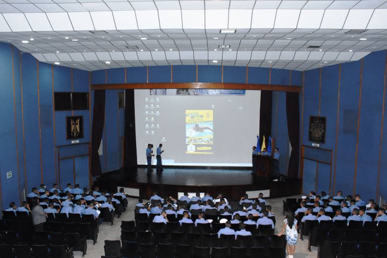 Día del idioma Cartagena: Escuela Naval de Cadetes, se une a celebraciones del Día del Idioma