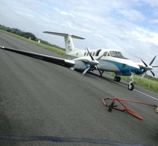 Aterrizaje de emergencia: Avión con personal de embajada de EE.UU. aterrizó de emergencia en Tumaco Aterrizaje de emergencia: Avión con personal de embajada de EE.UU. aterrizó de emergencia en Tumaco