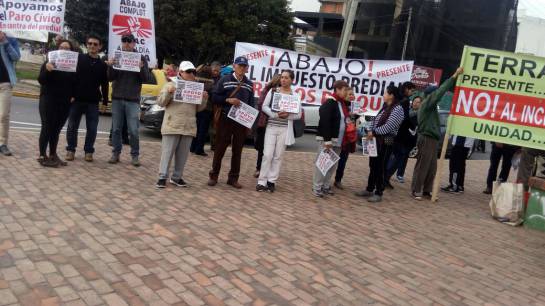 Paro Cívico en Tunja: Arrancó el Paro Cívico en Tunja Paro Cívico en Tunja: Arrancó el Paro Cívico en Tunja