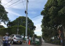Instalación de antena de telefonía celular enfrentó a vecinos y policía