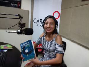 Daniela Castillo ganadora del concurso nacional de cuento Daniela Castillo ganadora del concurso nacional de cuento