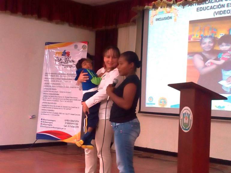 Niños con discapacidad Cartagena: Familias en Acción restablece derechos a niño con discapacidad en Cartagena
