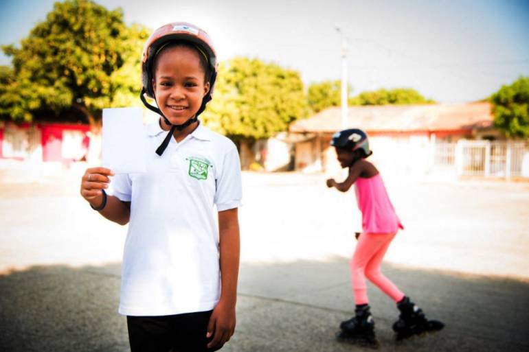 Luz Daniela, la niña patinadora de la Clínica Social del Mayor de Bolívar: Luz Daniela, la niña patinadora de la Clínica Social del Mayor de Bolívar