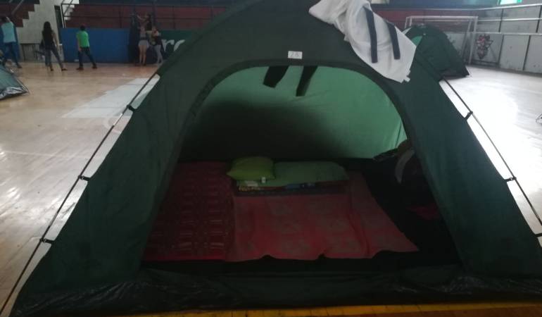 Así se vive en un refugio para desplazados del Catatumbo