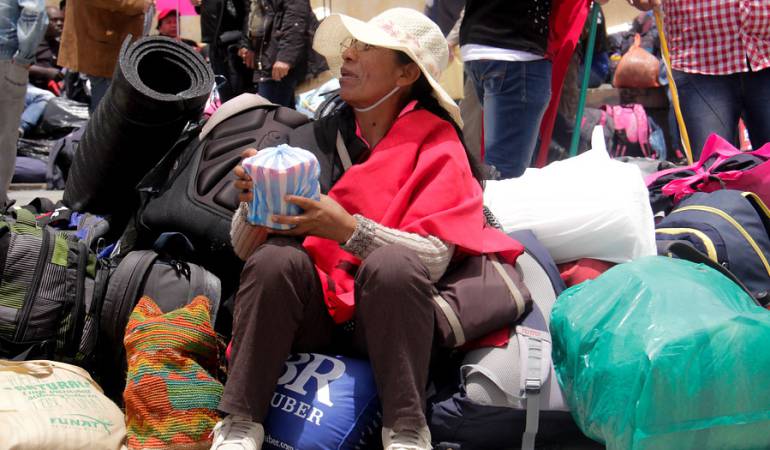 Indígenas Awa: Familias indígenas Awá se desplazan por temor a enfrentamientos en Nariño