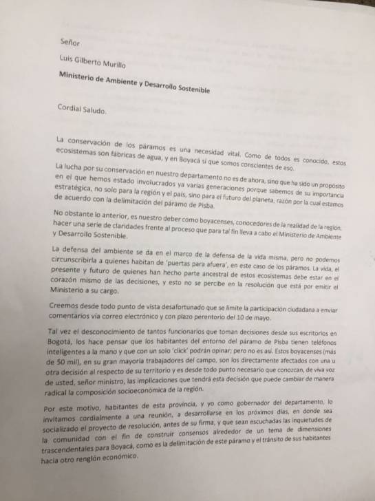 Delimitación Páramo Pisba: Comunidades piden claridad sobre delimitación de Páramo de Pisba Delimitación Páramo Pisba: Comunidades piden claridad sobre delimitación de Páramo de Pisba