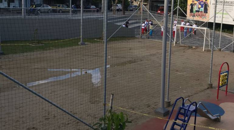 CANCHAS INUNDACIONES CRISTAL ALTO BAJO PROVENZA ALCALDIA BUCARAMANGA: Acueducto pide explicaciones a contratista por inundaciones de canchas