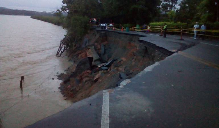 Cerrada la vía Medellín-Costa Atlántica por emergencia en Hidroituango