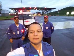 Tres socorristas de la Cruz Roja seccional viajaron a Antioquia Tres socorristas de la Cruz Roja seccional viajaron a Antioquia