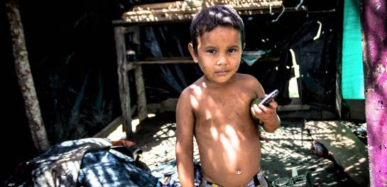 El rostro de los niños ante la emergencia El rostro de los niños ante la emergencia