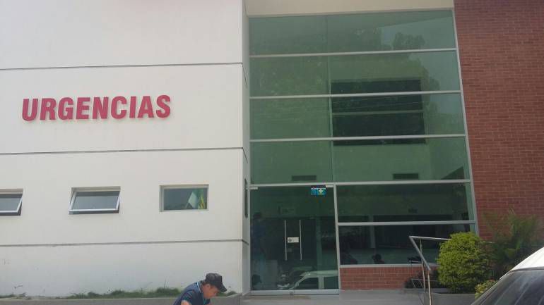 Bebé herido en Sabanalarga en cuidados intensivos: Bebé herido en Sabanalarga en cuidados intensivos