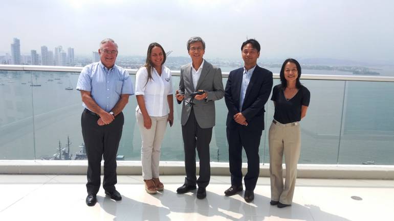 Japoneses muestran interés de inversión en Cartagena: Japoneses muestran interés de inversión en Cartagena