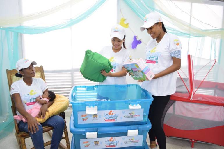 Capacitan a mujeres gestantes de San Cristóbal y Soplaviento, Bolívar: Capacitan a mujeres gestantes de San Cristóbal y Soplaviento, Bolívar
