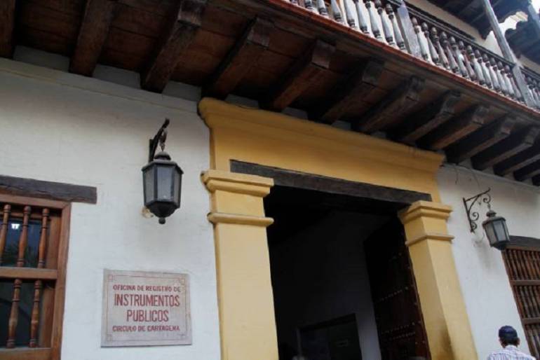 Supernotariado intervino oficina de Instrumentos Públicos de Cartagena