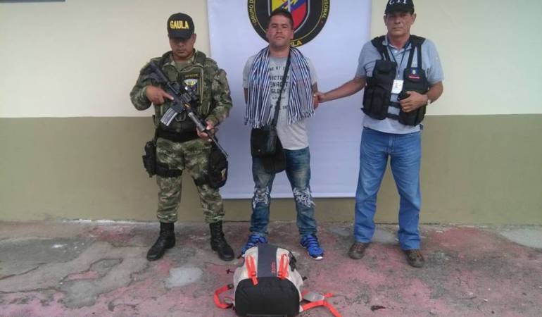 captura a extorsionista: Ejército capturó a extorsionista en Ibagué