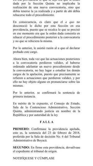 Consejo de Estado tumbó la elección del personero de Sogamoso, Boyacá: Consejo de Estado tumbó la elección del personero de Sogamoso Consejo de Estado tumbó la elección del personero de Sogamoso, Boyacá: Consejo de Estado tumbó la elección del personero de Sogamoso