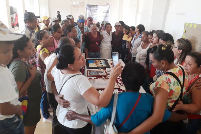 Recuerdan a desaparecidos del conflicto en el Carmen de Bolívar: Recuerdan a desaparecidos del conflicto en el Carmen de Bolívar