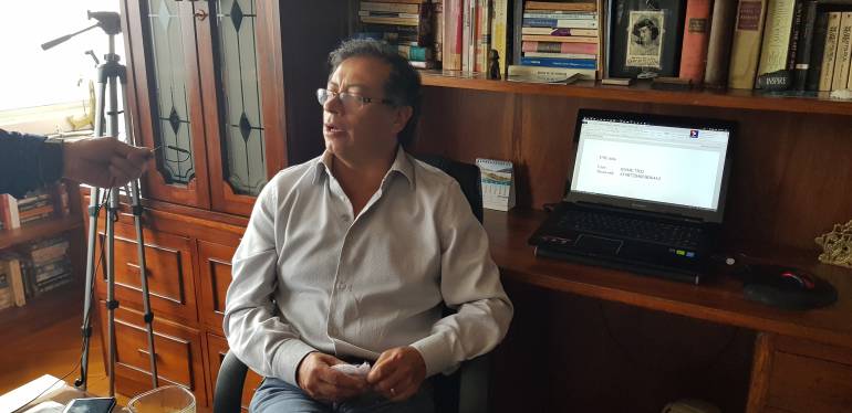 Gustavo Petro: "Respetaré la decisión de los ciudadanos", Gustavo Petro