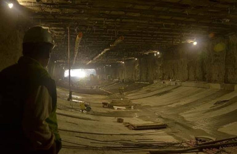 Soterrado de la etapa 1A de Parques del Río recibe mantenimiento