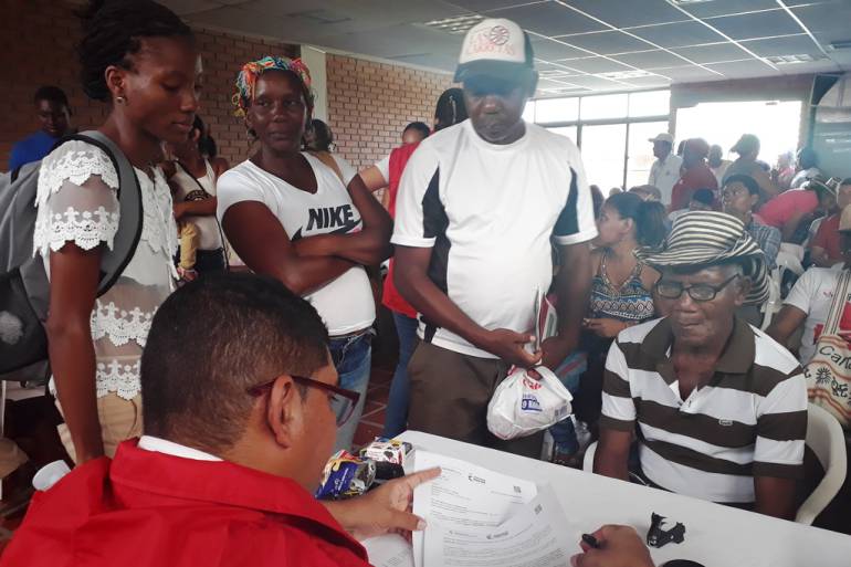 Unidad programa nueva entrega de recursos para víctimas en Bolívar: Unidad programa nueva entrega de recursos para víctimas en Bolívar