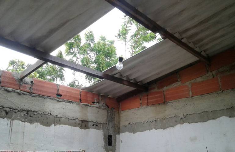 Gobernación garantiza ayudas para damnificados por vendaval