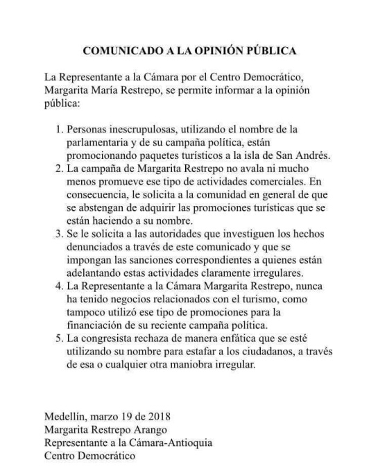 Escándalo compra de votos Antioquia: Así habría comprado y estafado a sus votantes Margarita Restrepo Escándalo compra de votos Antioquia: Así habría comprado y estafado a sus votantes Margarita Restrepo