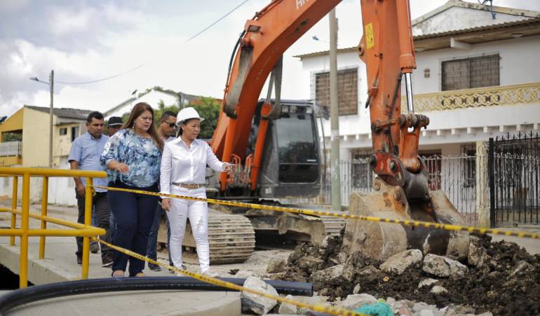 Cartagena, canal pluvial, obras civiles: Avanzan en 80% obras del canal Emiliano Alcalá en Cartagena