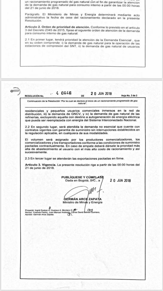Minminas declara racionamiento de gas por emergencia en gasoducto de Boyacá: Minminas declara racionamiento de gas por emergencia en gasoducto de Boyacá Minminas declara racionamiento de gas por emergencia en gasoducto de Boyacá: Minminas declara racionamiento de gas por emergencia en gasoducto de Boyacá