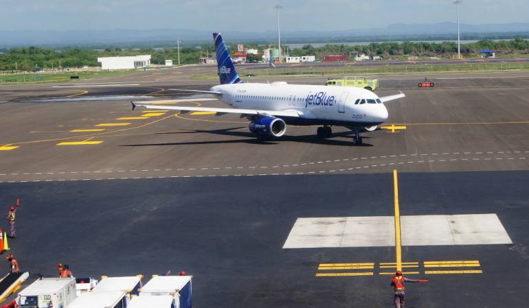 Ruta aérea, Aeropuerto Rafael Nuñez, Cartagena: Nueva ruta directa de Cartagena a Orlando Florida