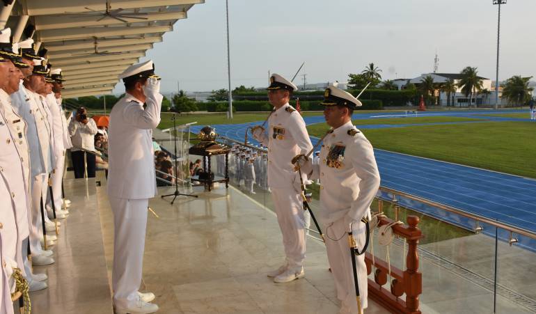 Escuela naval, Cartagena: Batallón de cadetes de la Escuela Naval de Cartagena tiene nuevo Comandante
