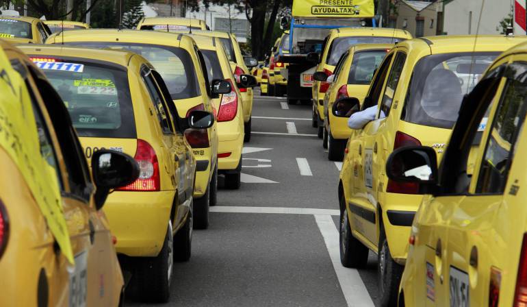 Semana decisiva para la eliminación de los taxímetros en Bogotá
