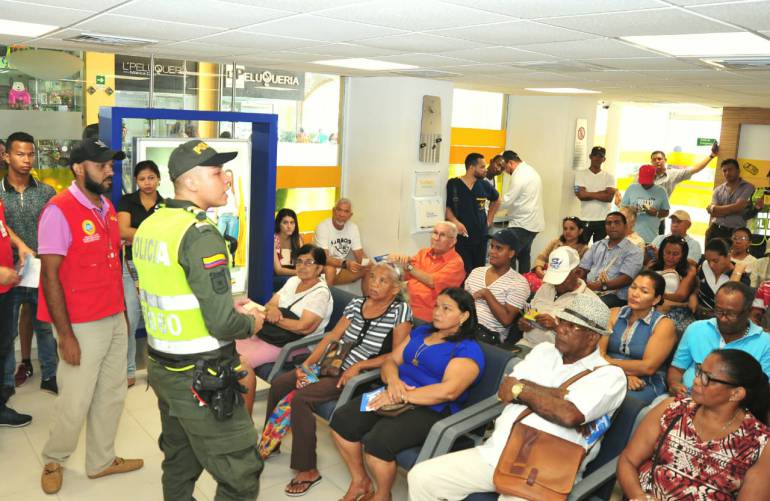 Inician campaña para prevenir el fleteo y fraude electrónico en Cartagena: Inician campaña para prevenir el fleteo y fraude electrónico en Cartagena