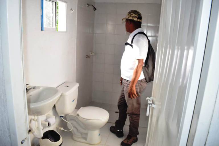 Con cocina y unidades sanitarias son equipados hogares en Arjona Bolívar: Con cocina y unidades sanitarias son equipados hogares en Arjona Bolívar
