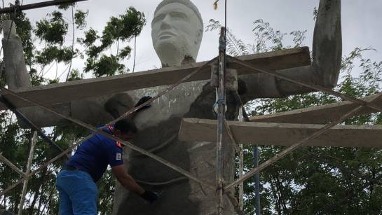 Falcao García: En diez días estará listo el monumento a Falcao en Santa Marta Falcao García: En diez días estará listo el monumento a Falcao en Santa Marta