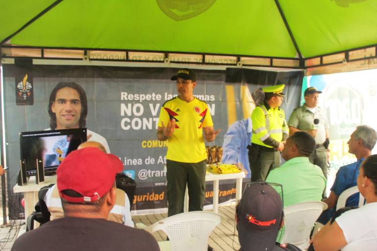 “Hazle un gol a la imprudencia”, campaña de seguridad vial en Cartagena: “Hazle un gol a la imprudencia”, campaña de seguridad vial en Cartagena