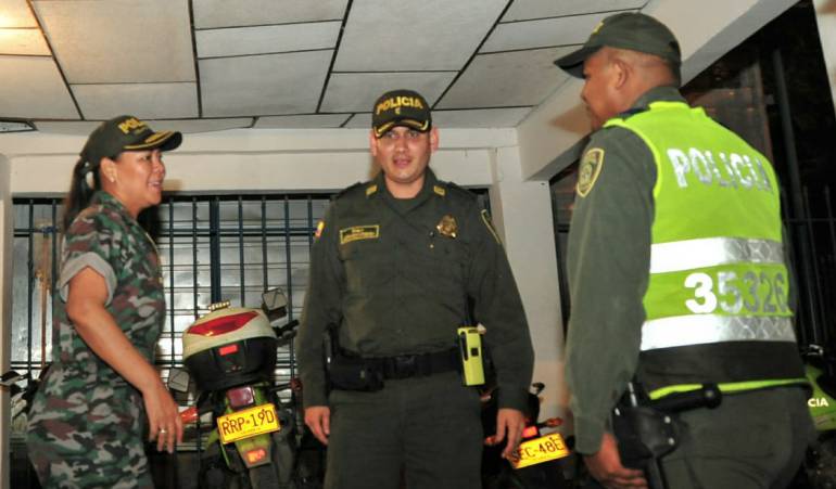 Alcaldesa (e) Wong pasó revista a los CAI de Cartagena