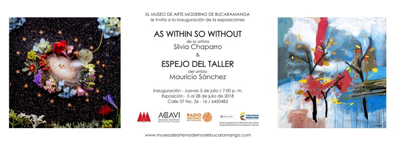MAMB MUSEO ARTE MODERNO BUCARAMANGA MAURICIO SÁNCHEZ SILVIA CHAPARRO: Doble exposición artística en este mes